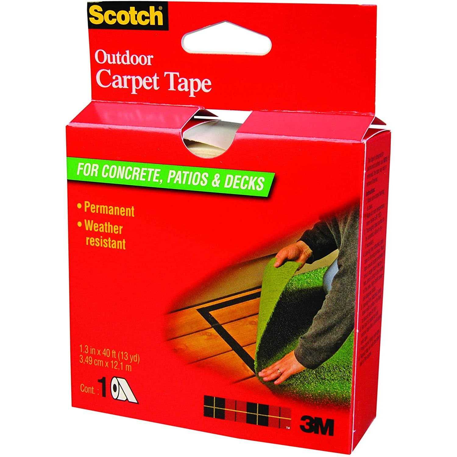 Scotch Outdoor Carpet Tape - Zenithce