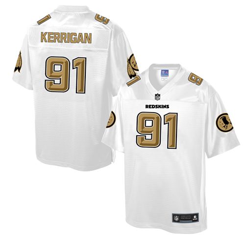 Redskins #91 Ryan Kerrigan White Pro Line Fashion Game Nike Jersey - Zenithce