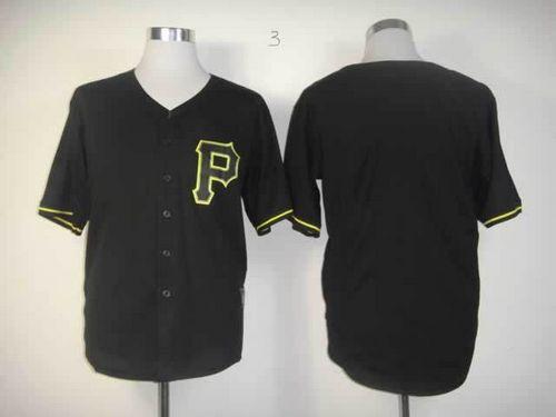 Pirates Blank Black Fashion Stitched Jersey - Zenithce