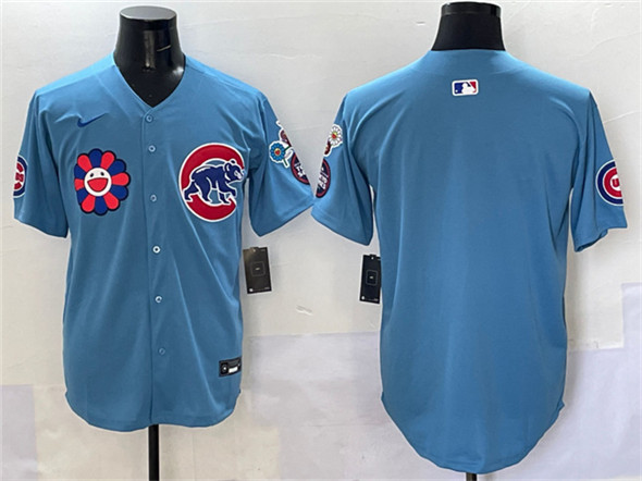 Chicago Cubs Blank Blue 2025 Tokyo Series 2nd Alternate Limited Stitched Jersey - Zenithce