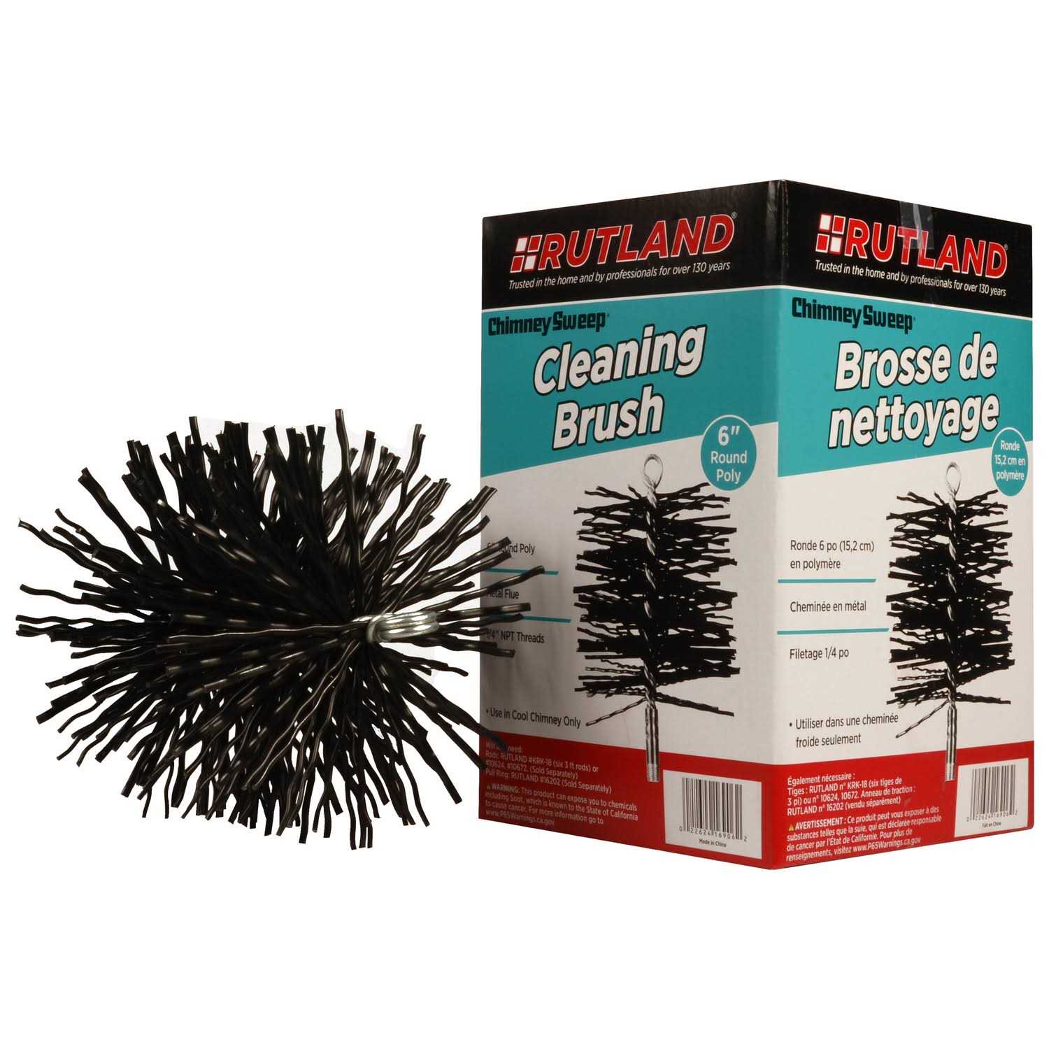 Rutland Pellet Stove Vent Brush with Handle - Zenithce