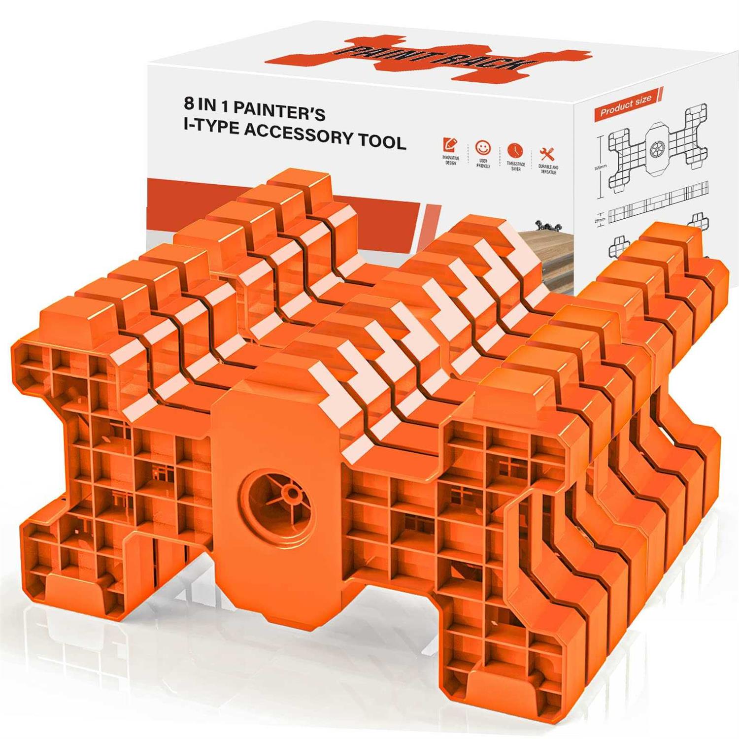Spray Paint Racks, Paint Drying Rack, Door Painting Brackets, Painters Paint Racks, Easily Painting/Stacking/Drying Interior and Exterior Doors or - Zenithce