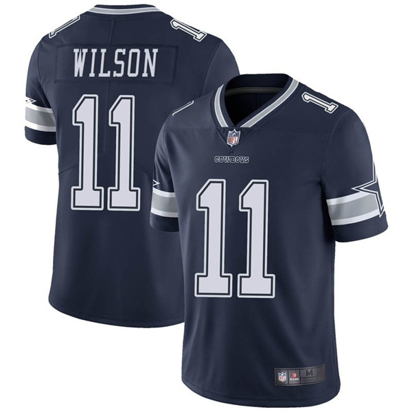 Dallas Cowboys #11 Cedrick Wilson Navy Vapor Untouchable Limited Stitched Jersey - Zenithce