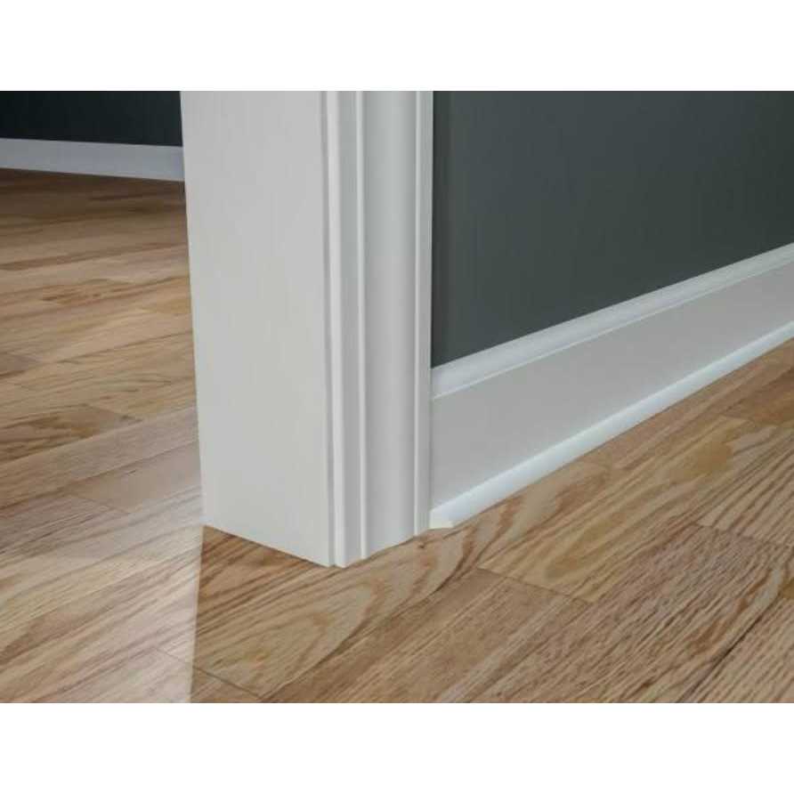 Royal Mouldings 7158 1-13/32 in. x 2 in. PVC Rams Crown White Moulding - Zenithce