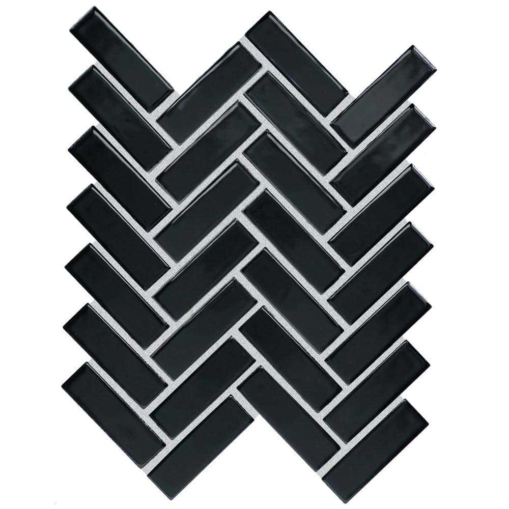 Daltile Restore 9 in. x 12 in. Glazed Ceramic Herringbone Mosaic Tile - Zenithce