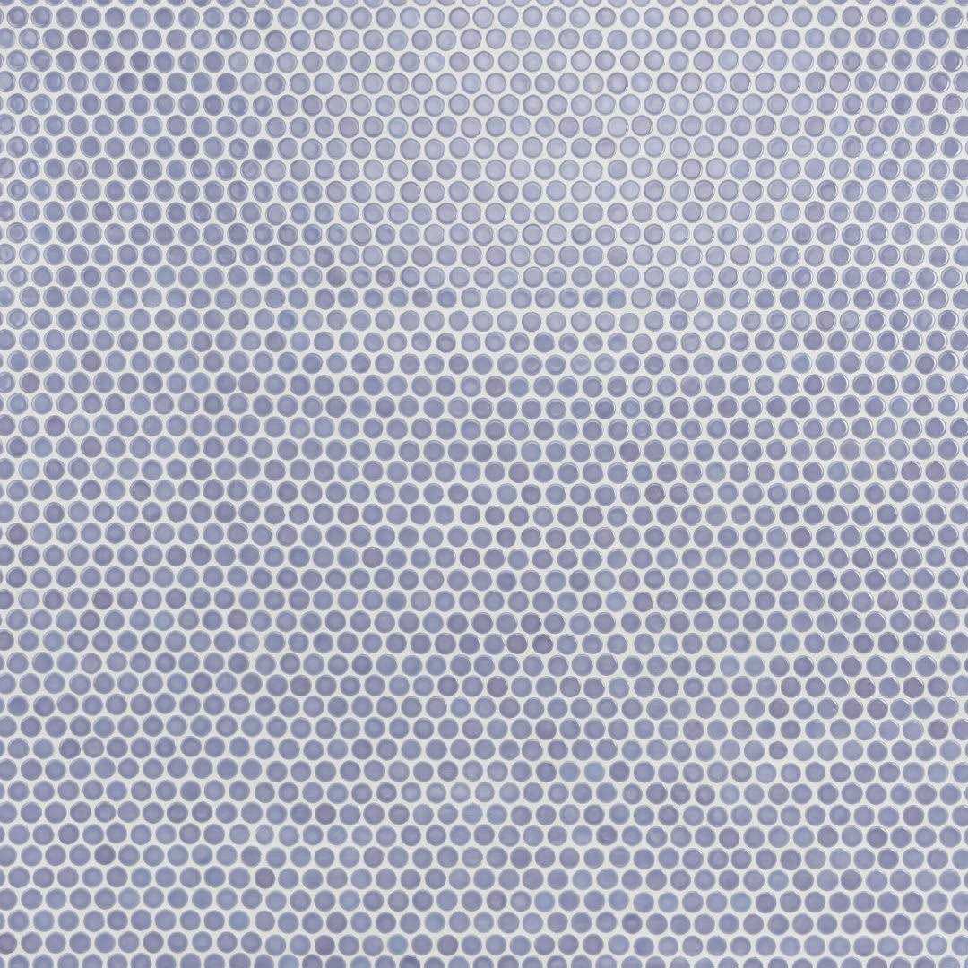 Hudson Penny Round 0.8 x 0.8 Porcelain Penny Round Mosaic Wall & Floor Tile Merola Tile - Zenithce