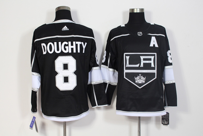 Los Angeles Kings #8 Drew Doughty Black Stitched Adidas Jersey - Zenithce