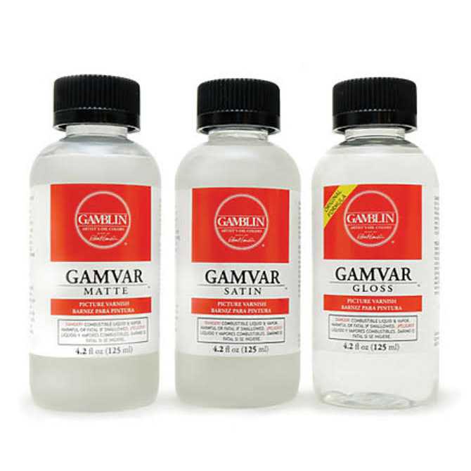 Gamblin Gamvar Picture Varnish - Zenithce