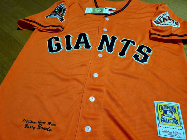 San Francisco Giants #25 Barry Bonds Orange Cool Base Stitched Jersey - Zenithce