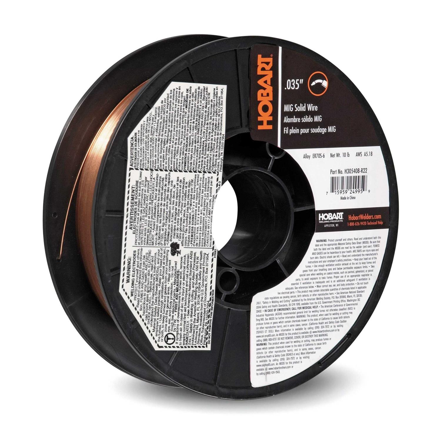 Hobart E71T-11 Flux-Cored Welding Wire - Zenithce