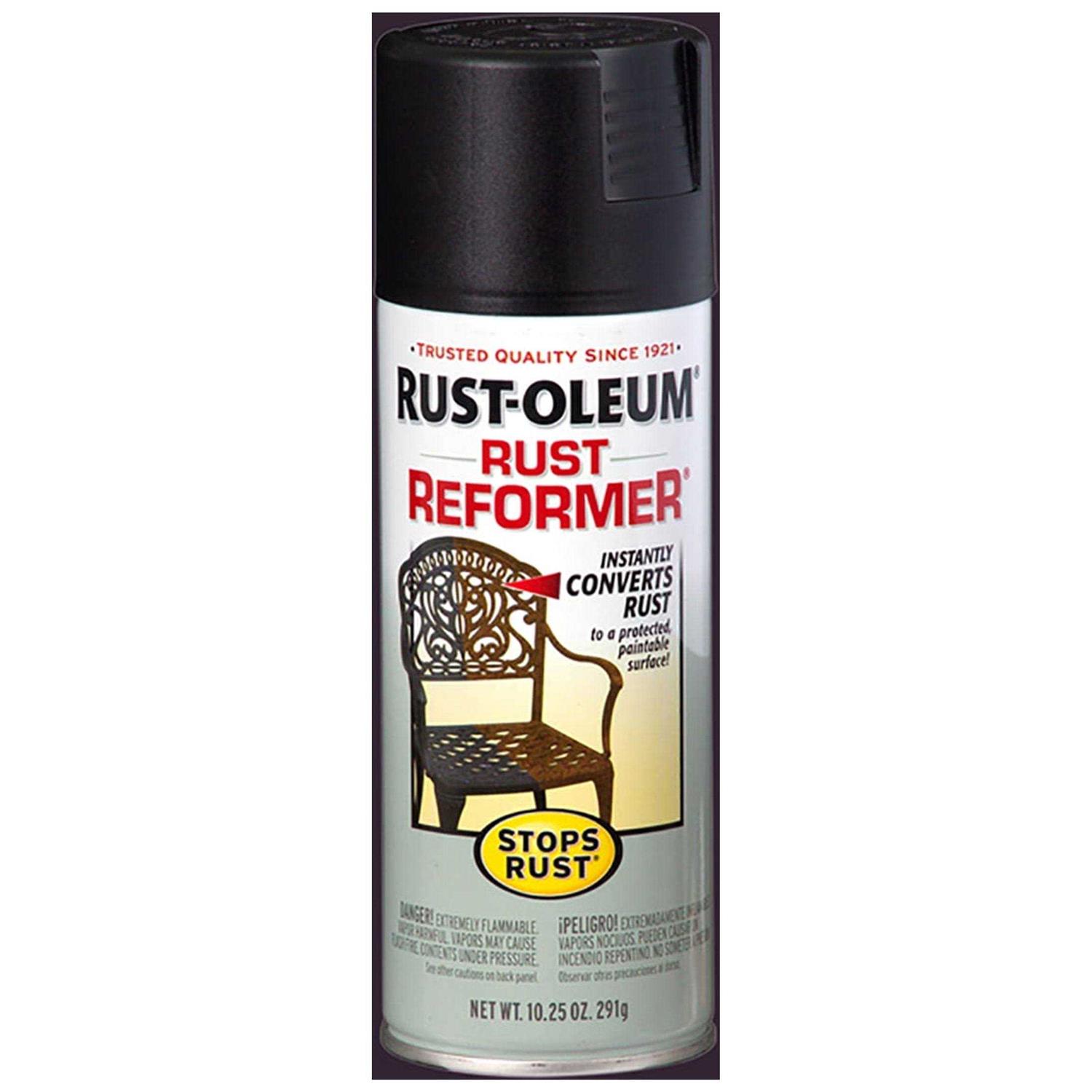 Rust-Oleum Stops Rust Protective Enamel Spray Paint Smoke Gray - Zenithce