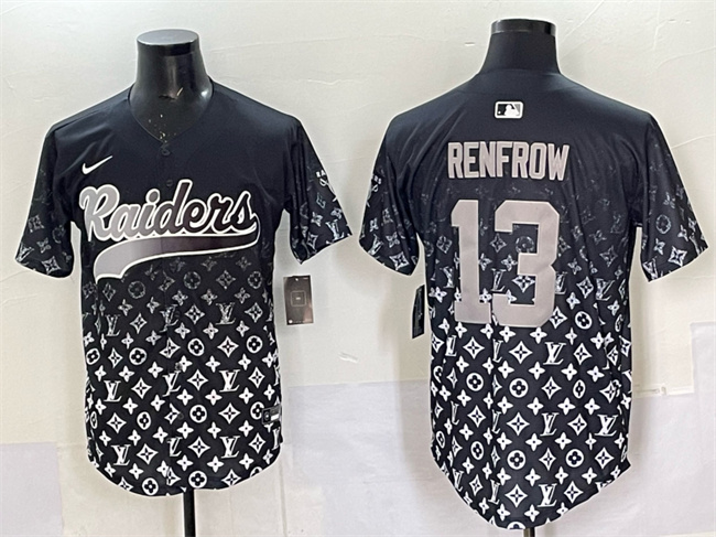 Las Vegas Raiders #13 Hunter Renfrow Black Limited Stitched Jersey - Zenithce