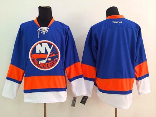 Islanders Blank Baby Blue Stitched Jersey - Zenithce