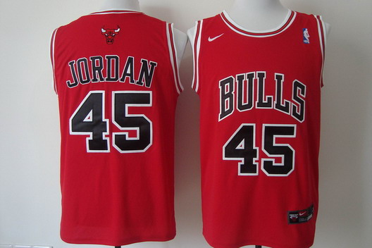 Chicago Bulls #45 Michael Jordan Revolution 30 Swingman Red Jersey - Zenithce