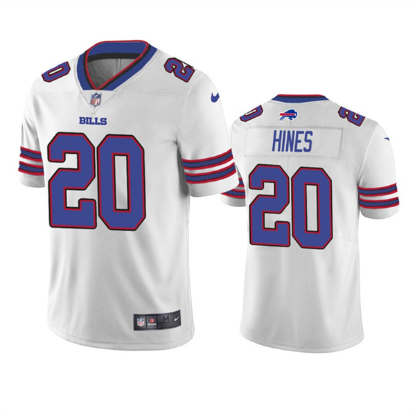 Buffalo Bills #20 Nyheim Hines White Vapor Untouchable Limited Stitched Jersey - Zenithce
