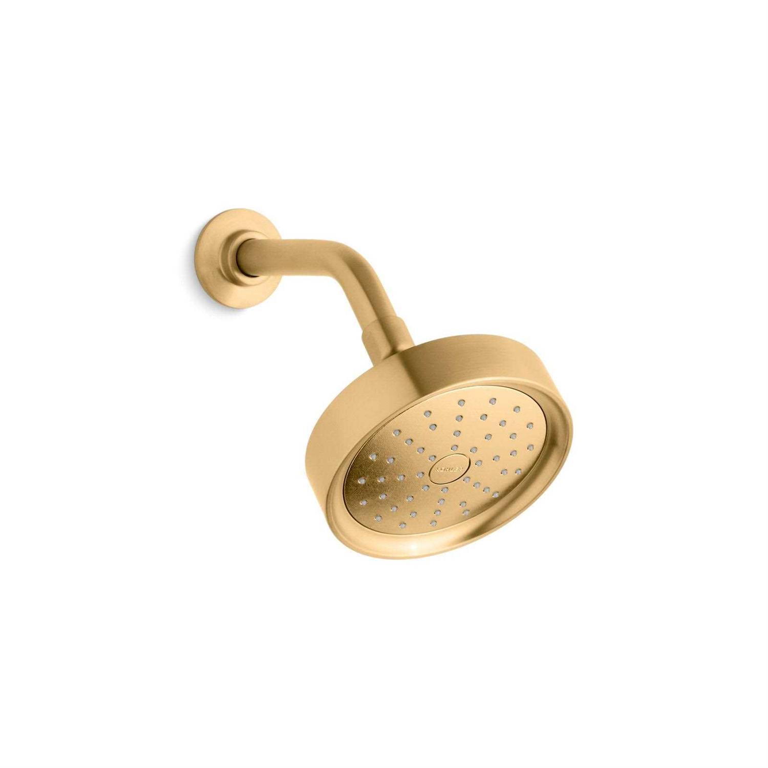 Kohler Purist 1.75 GPM Single-Function Showerhead with Katalyst air-induction Technology - Zenithce