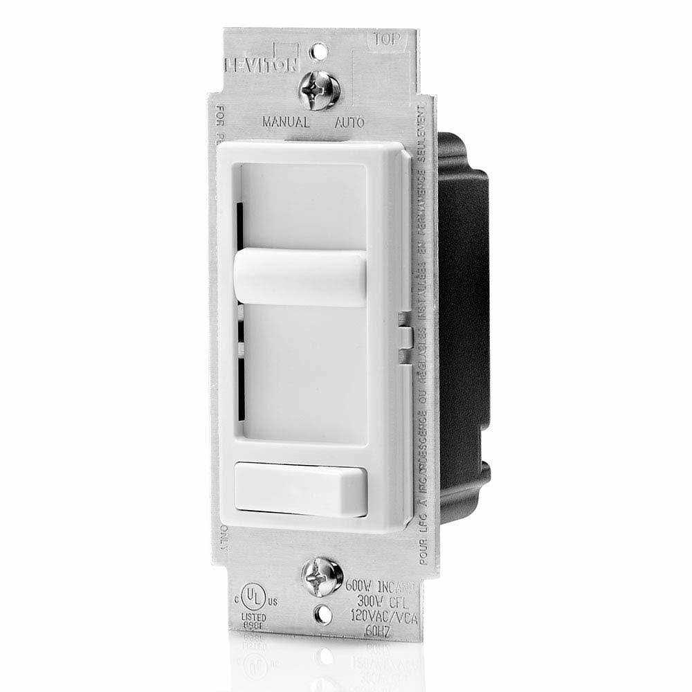 Leviton 6672-1LW Slide Dimmer White - Zenithce