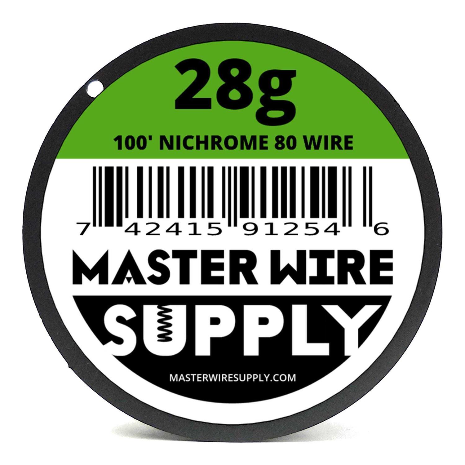 Master Wire Supply Nichrome Gauge Wire - Zenithce