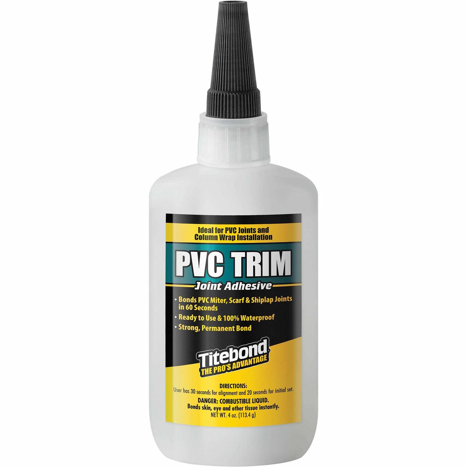 Titebond 4 oz. PVC Trim Joint Adhesive - Zenithce
