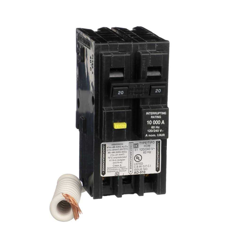 Square D Homeline 15A Single Pole Tandem Circuit Breaker - Zenithce