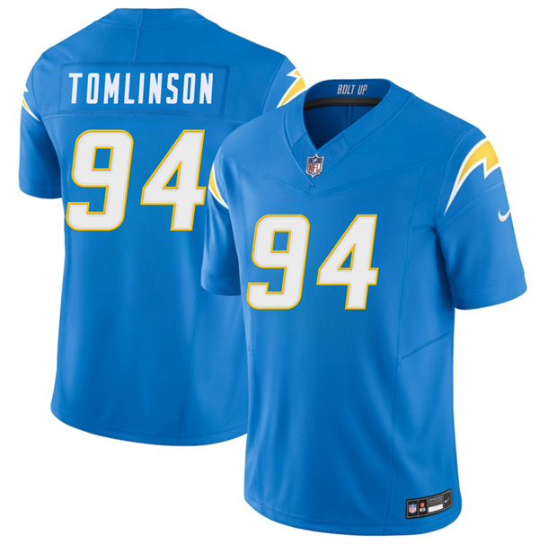 Los Angeles Chargers #94 Dalvin Tomlinson Blue 2026 F.U.S.E. Vapor Limited Stitched Jersey - Zenithce