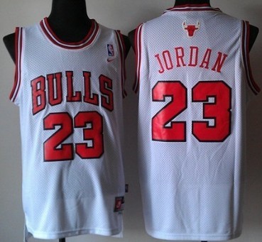 Chicago Bulls #23 Michael Jordan Revolution 30 Swingman White Jersey - Zenithce