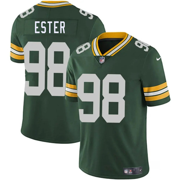 Green Bay Packers #98 James Ester Green 2025 Vapor Untouchable Limited Stitched Jersey - Zenithce