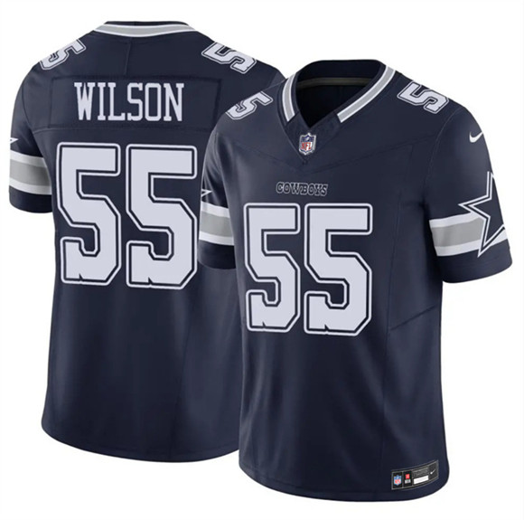 Dallas Cowboys #55 Logan Wilson Navy 2025 F.U.S.E Vapor Untouchable Limited Stitched Jersey - Zenithce