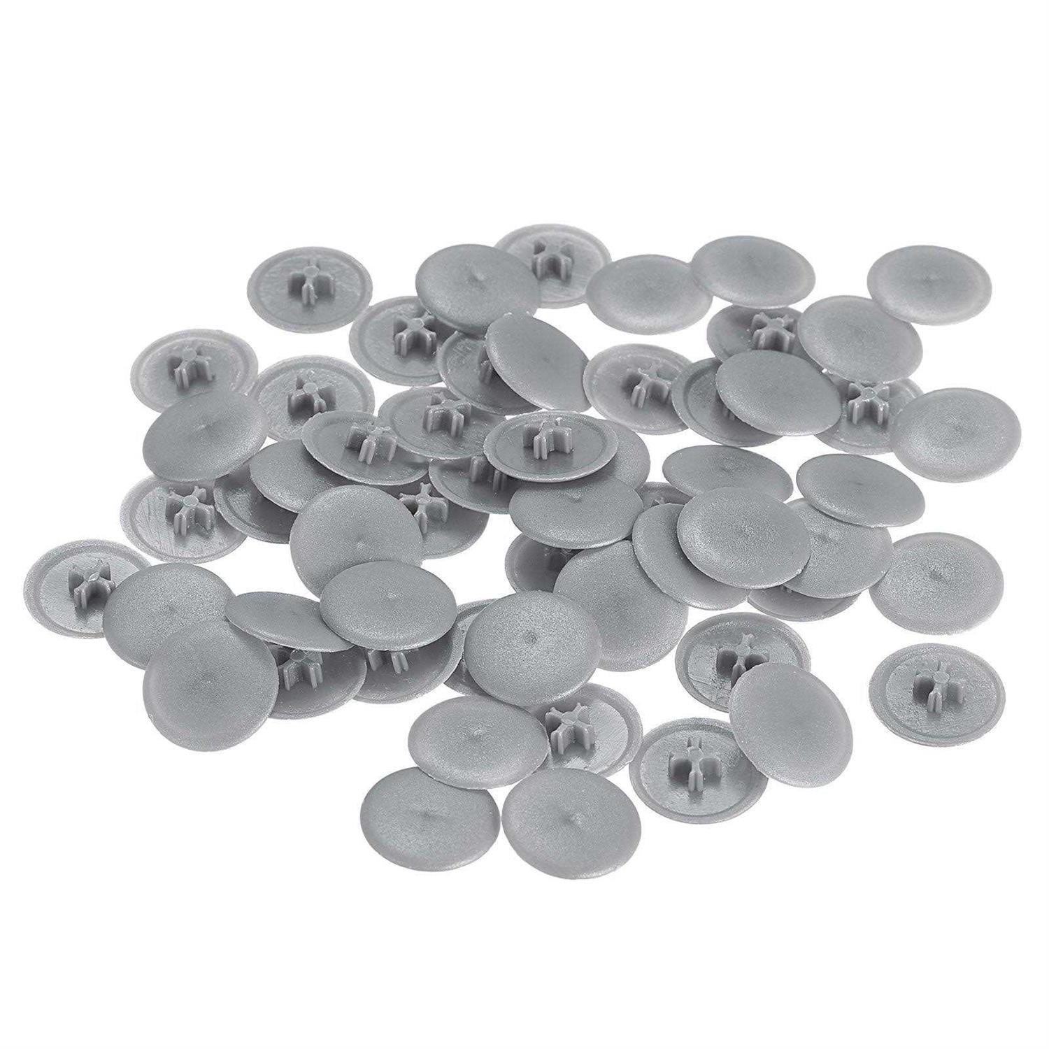 uxcell Rubber End Caps ID Vinyl Round Cap Cover Screw Thread Protectors Black - Zenithce