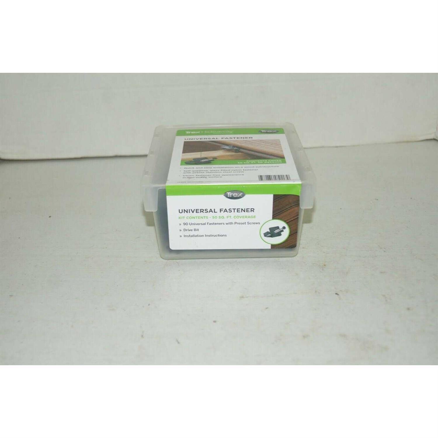 Trex Hideaway Hidden Fasteners Universal Fastener Combination Pack - Zenithce
