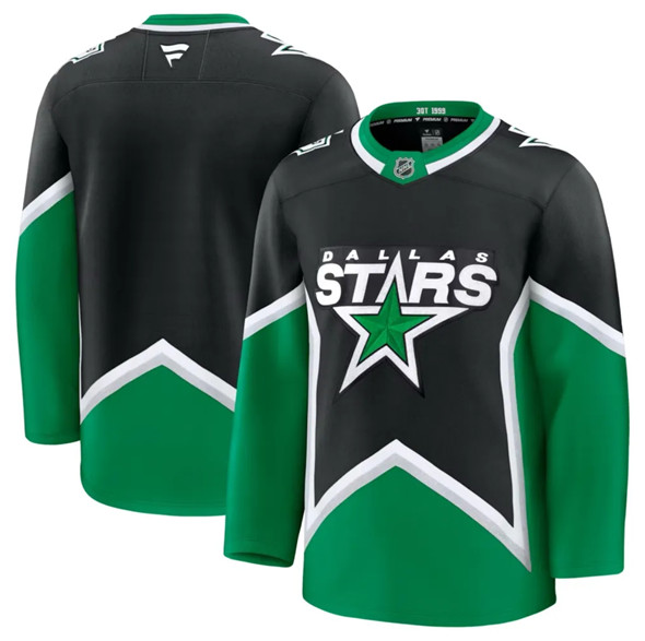 Dallas Stars Blank Black 2025-26 Alternate Stitched Jersey - Zenithce