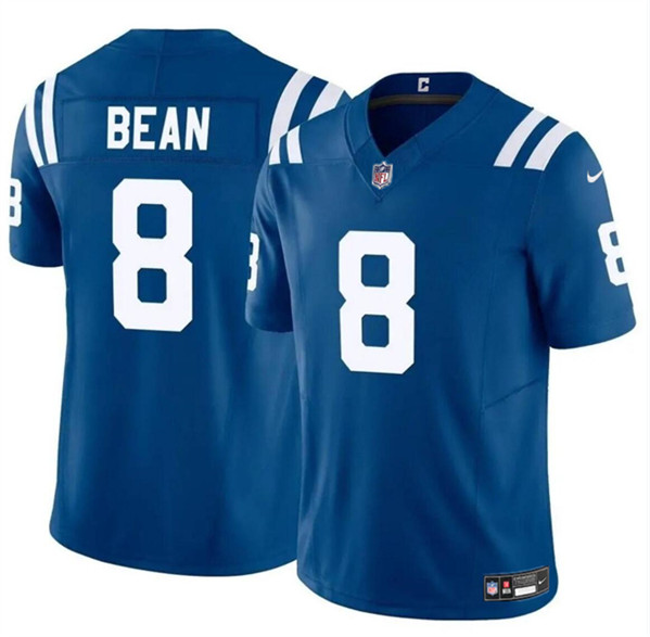 Indianapolis Colts #8 Jason Bean Blue 2024 F.U.S.E. Vapor Limited Stitched Jersey - Zenithce