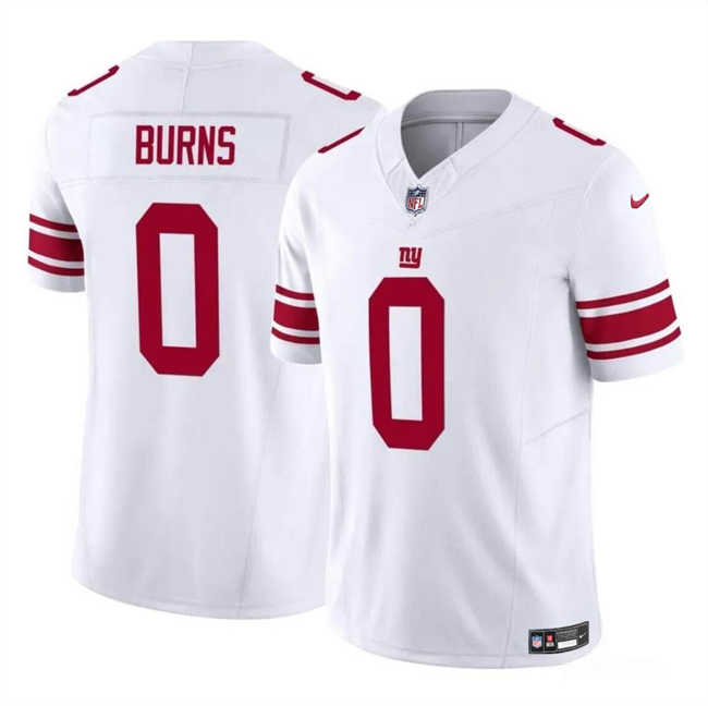 New York Giants #0 Brian Burns White 2023 F.U.S.E. Vapor Untouchable Limited Stitched Jersey - Zenithce
