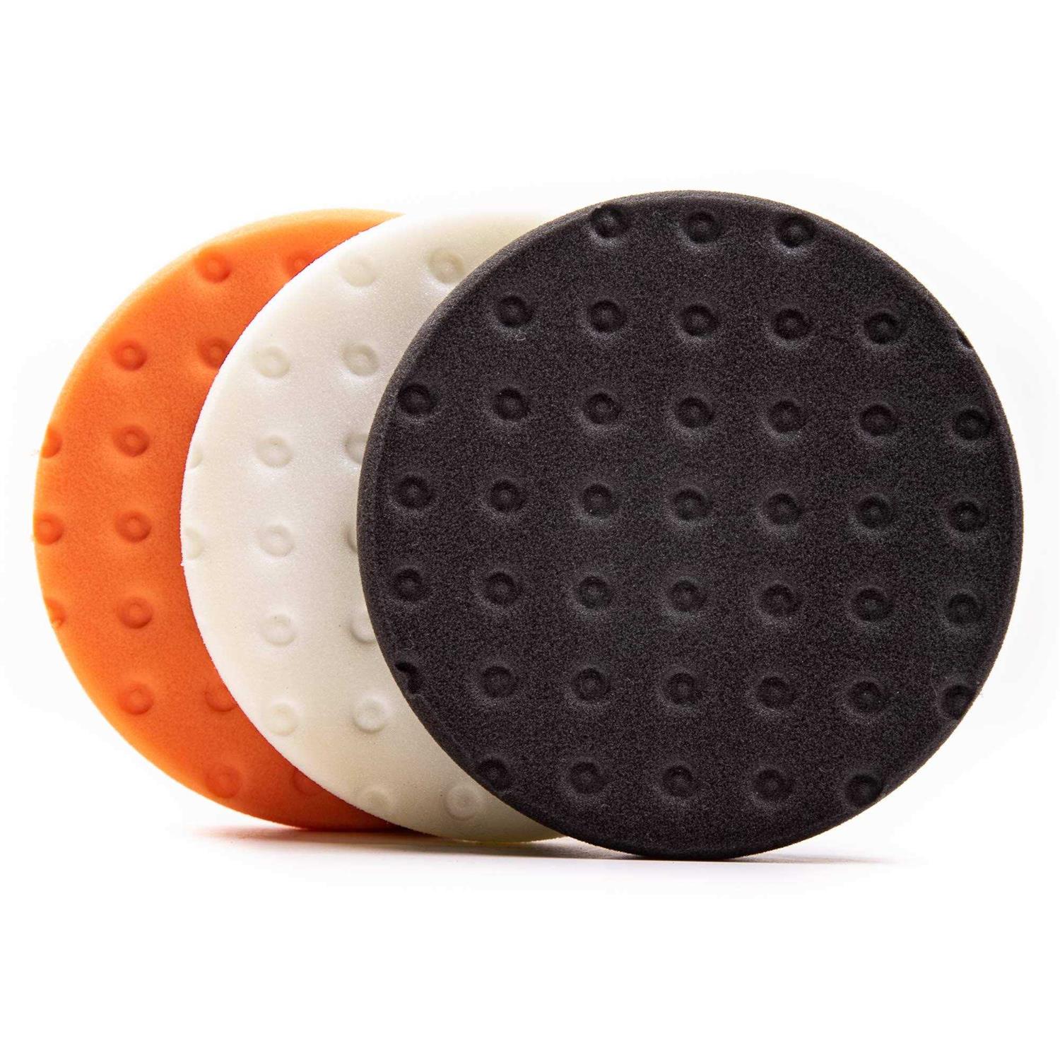 Lake Country CCS Orange, White, and Black Polishing Kit - Zenithce