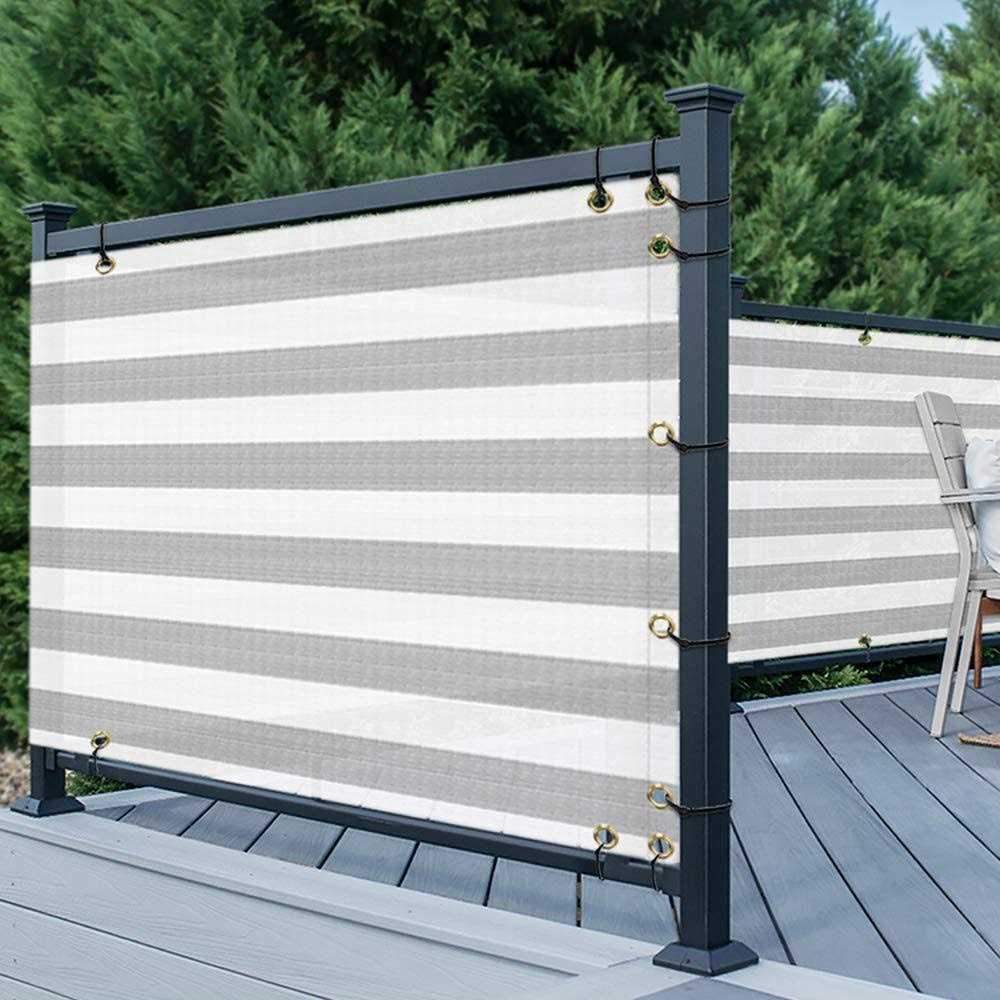TANg 3 x Residential commercial Privacy Deck Fence Privacy Screen 200 gSM Weather Resistant Outdoor Protection Fencing - Zenithce