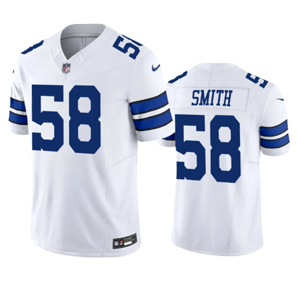 Dallas Cowboys #58 Mazi Smith White 2023 F.U.S.E. Vapor Limited Stitched Jersey - Zenithce