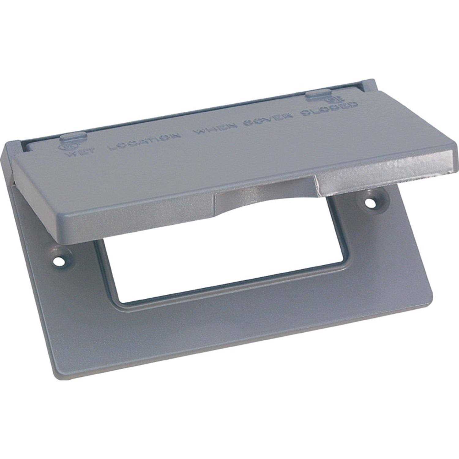 Sigma Electric 14244 1-gang Vertical Round Receptacle Cover - Zenithce