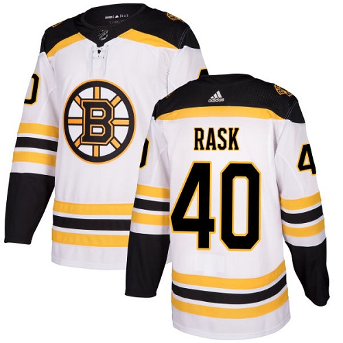 Boston Bruins #40 Tuukka Rask White Stitched Jersey - Zenithce
