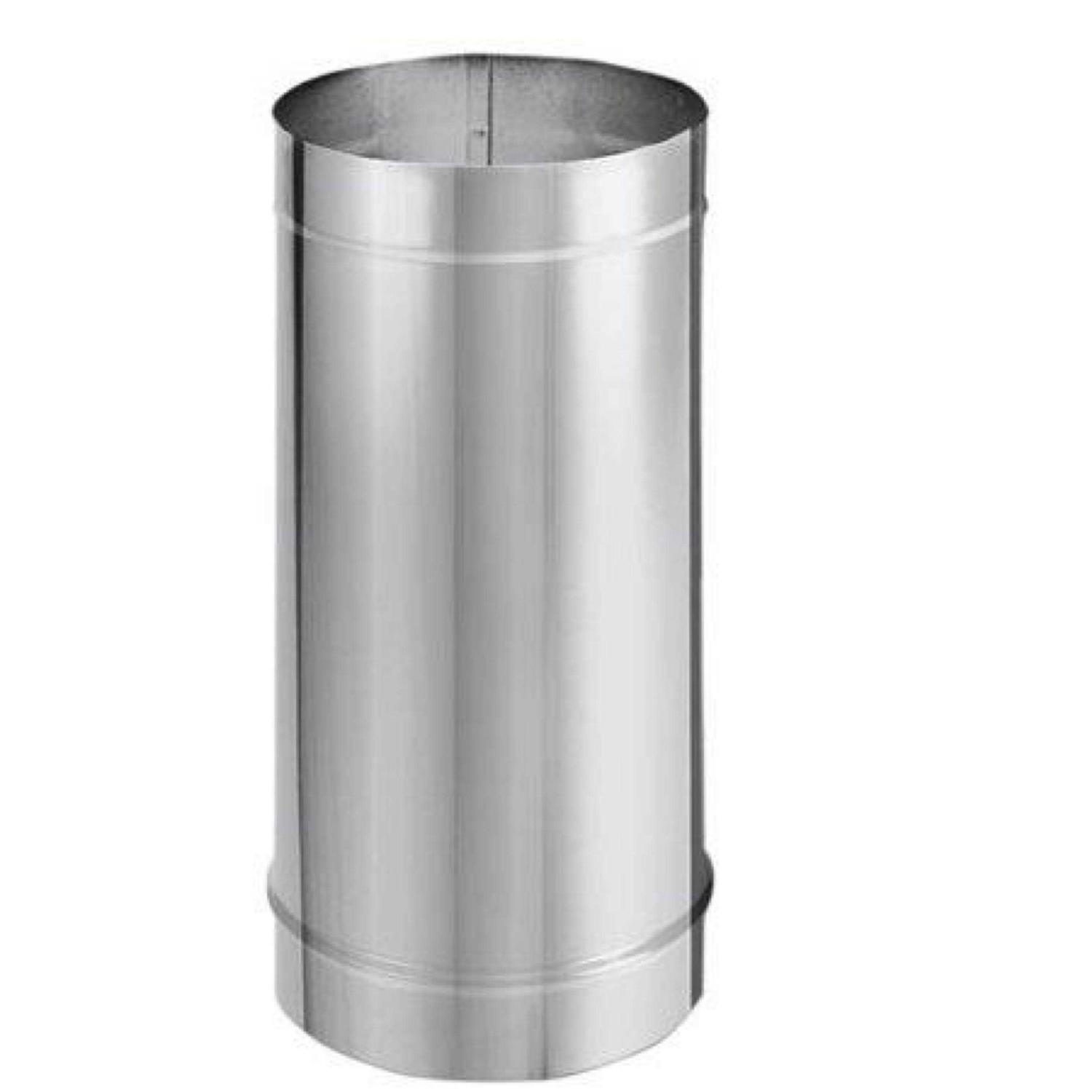 DuraVent DuraBlack Single Wall Stainless Steel Stove Pipe - Zenithce