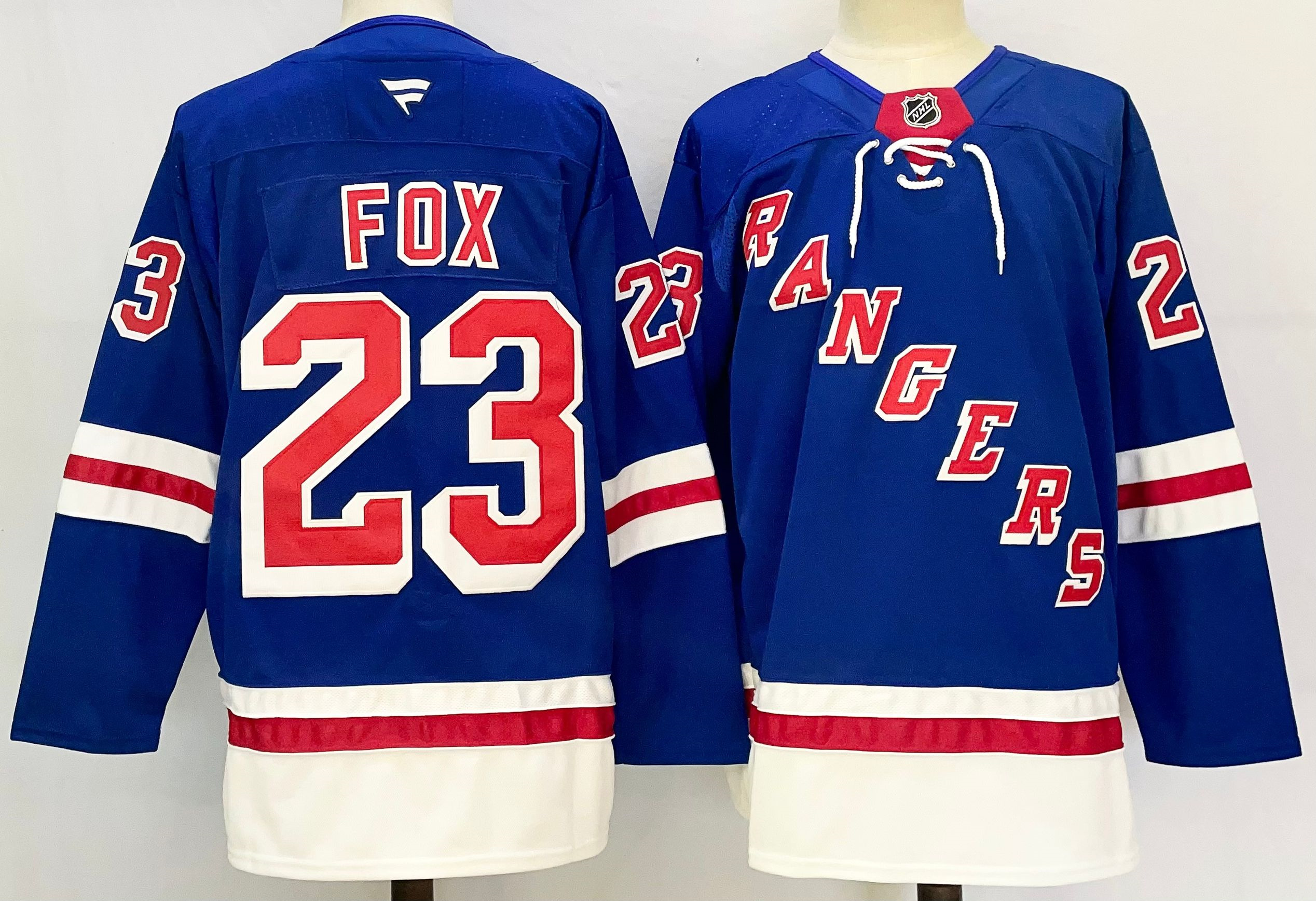 New York Rangers #23 Adam Fox Royal 2024-25 Home Stitched Jersey - Zenithce