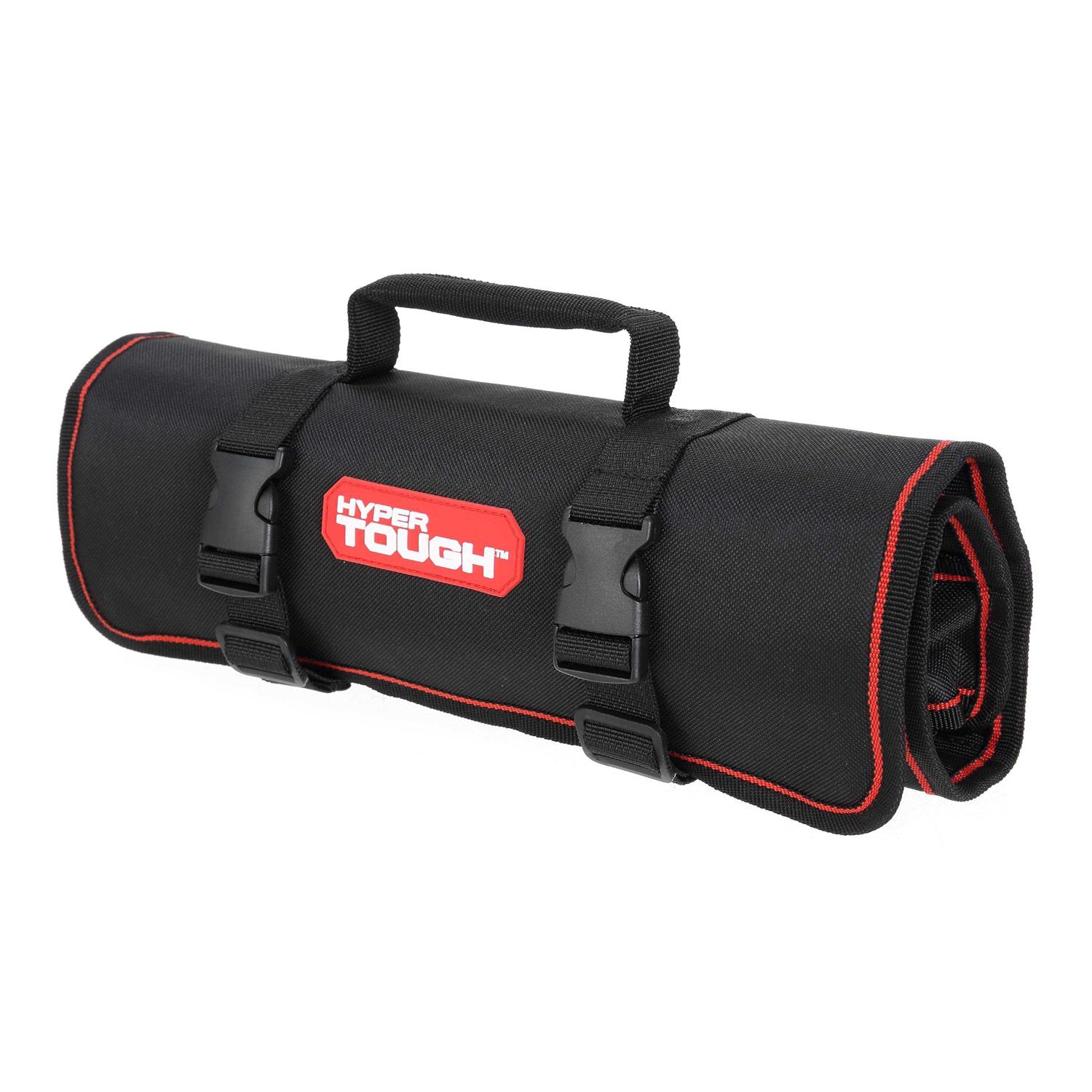 Hyper Tough Polyester Tool Bag with Full-Length Zipper & Double Strap Carry Handle - Zenithce