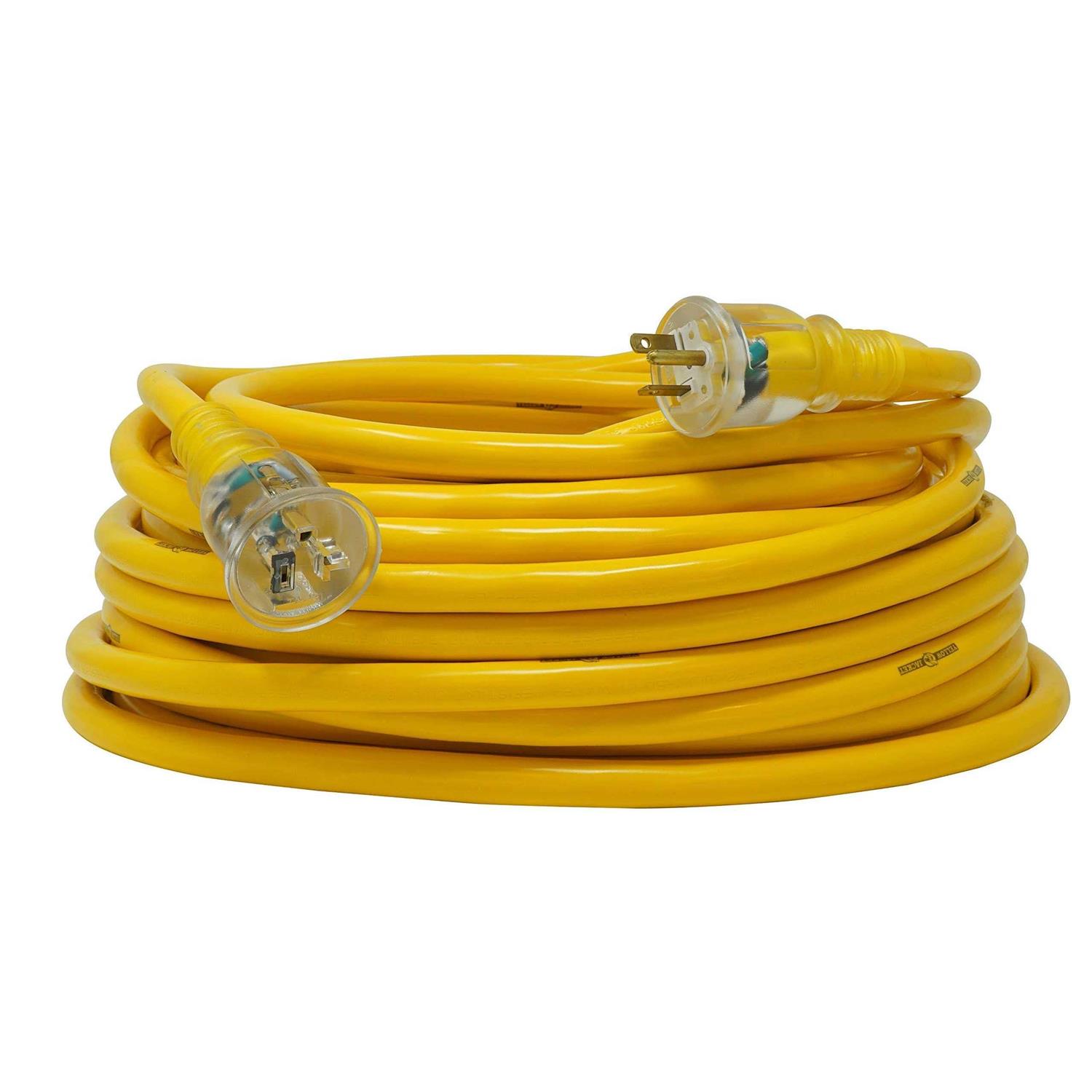 Yellow Jacket 2991 10/3 by 50 Foot T Blade Extension Cord - Zenithce