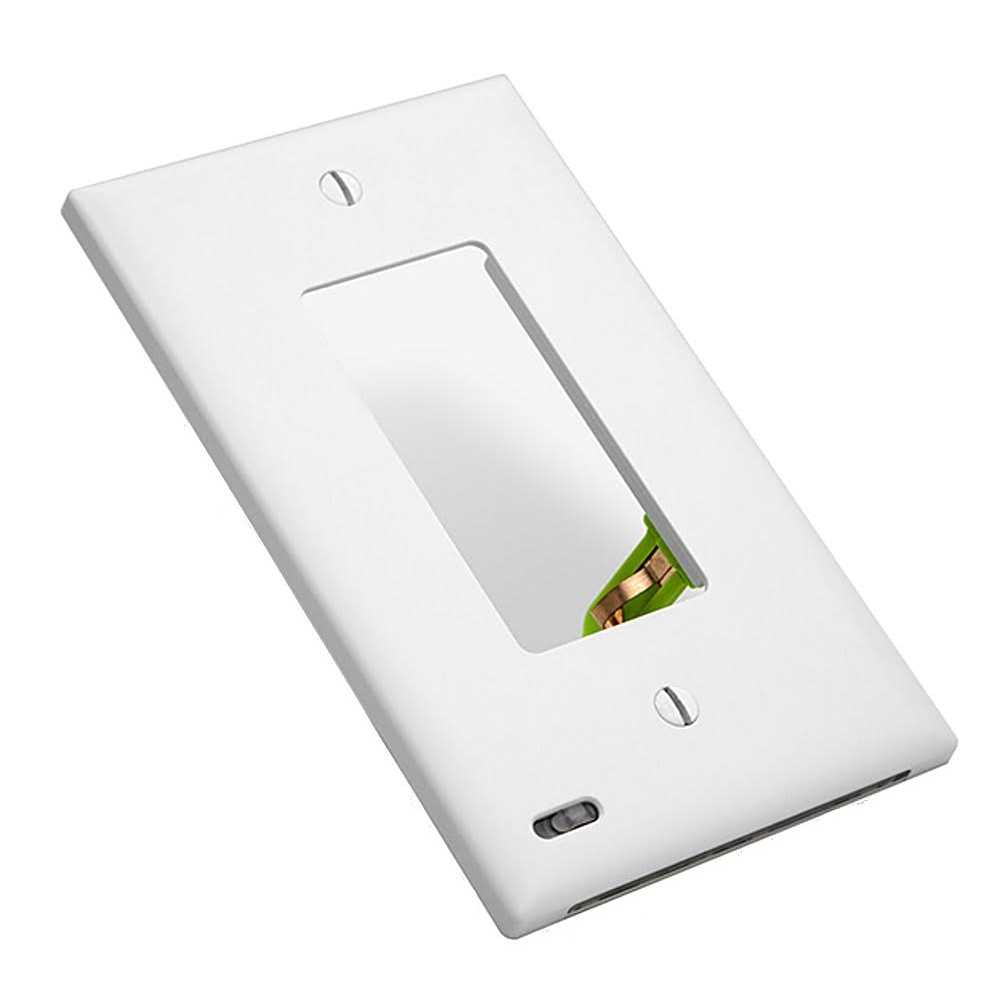 SnapPower GuideLight 2 PLUS Outlet Wall Plate White - Zenithce