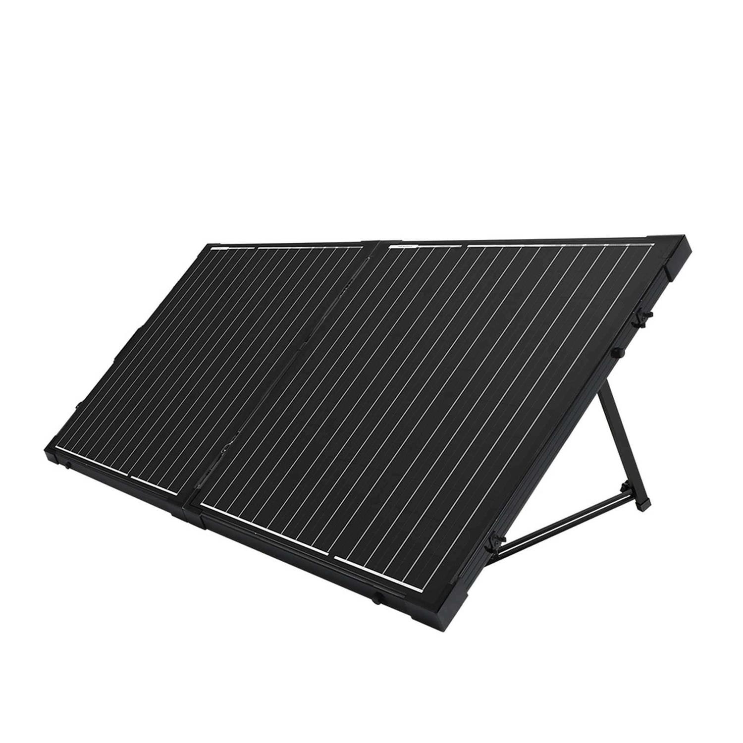 Renogy 100 Watt 12 Volt Monocrystalline Foldable Solar Suitcase - Zenithce