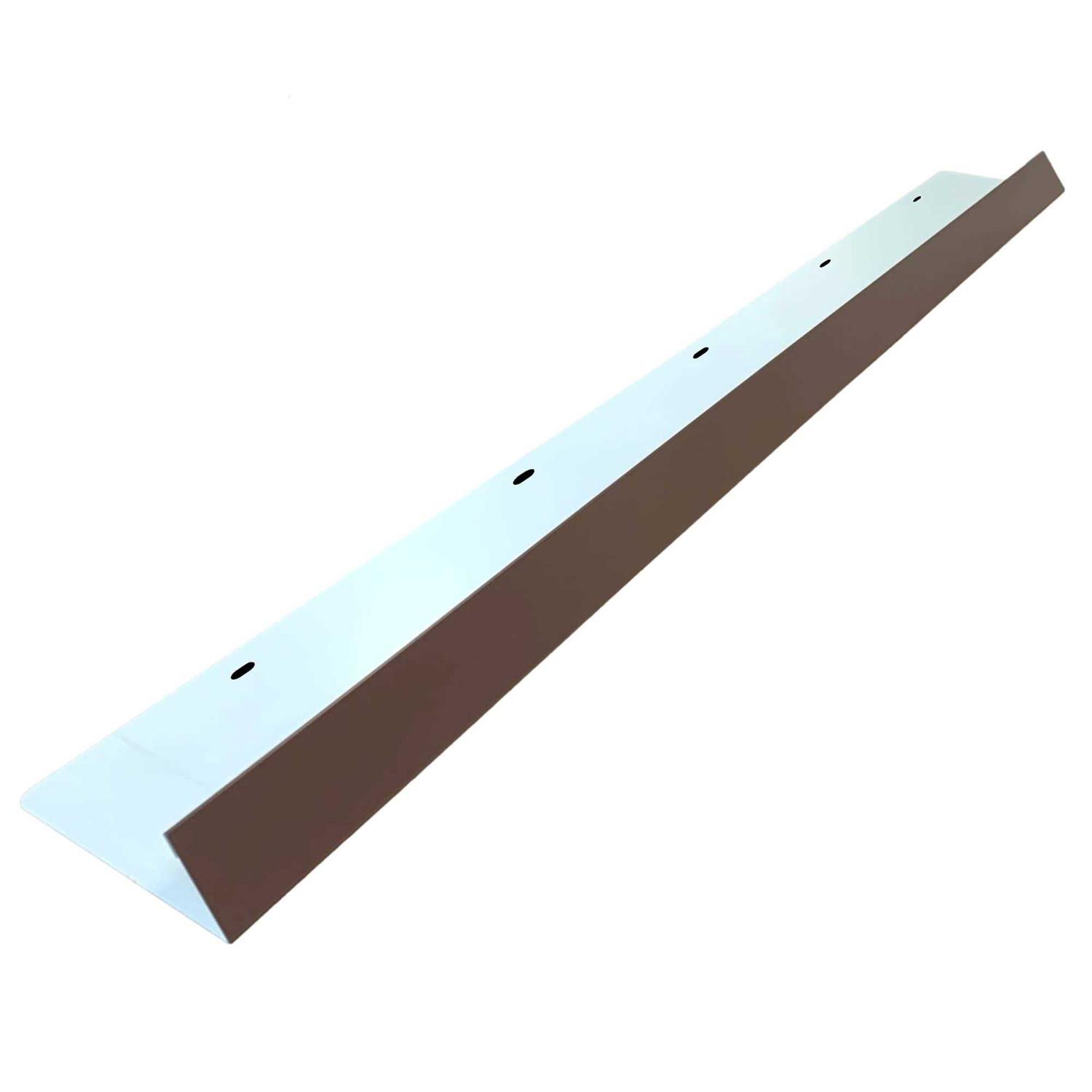 Eagle 1 Rain Gutter Valley Splash Guards, Straight or Bent Includes Screws and 1/4 Bit Driver - Zenithce