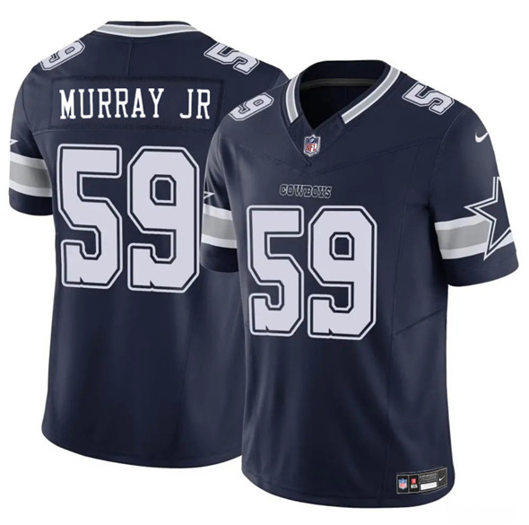 Dallas Cowboys #59 Kenneth Murray Jr. Navy 2025 F.U.S.E. Vapor Untouchable Limited Stitched Jersey - Zenithce