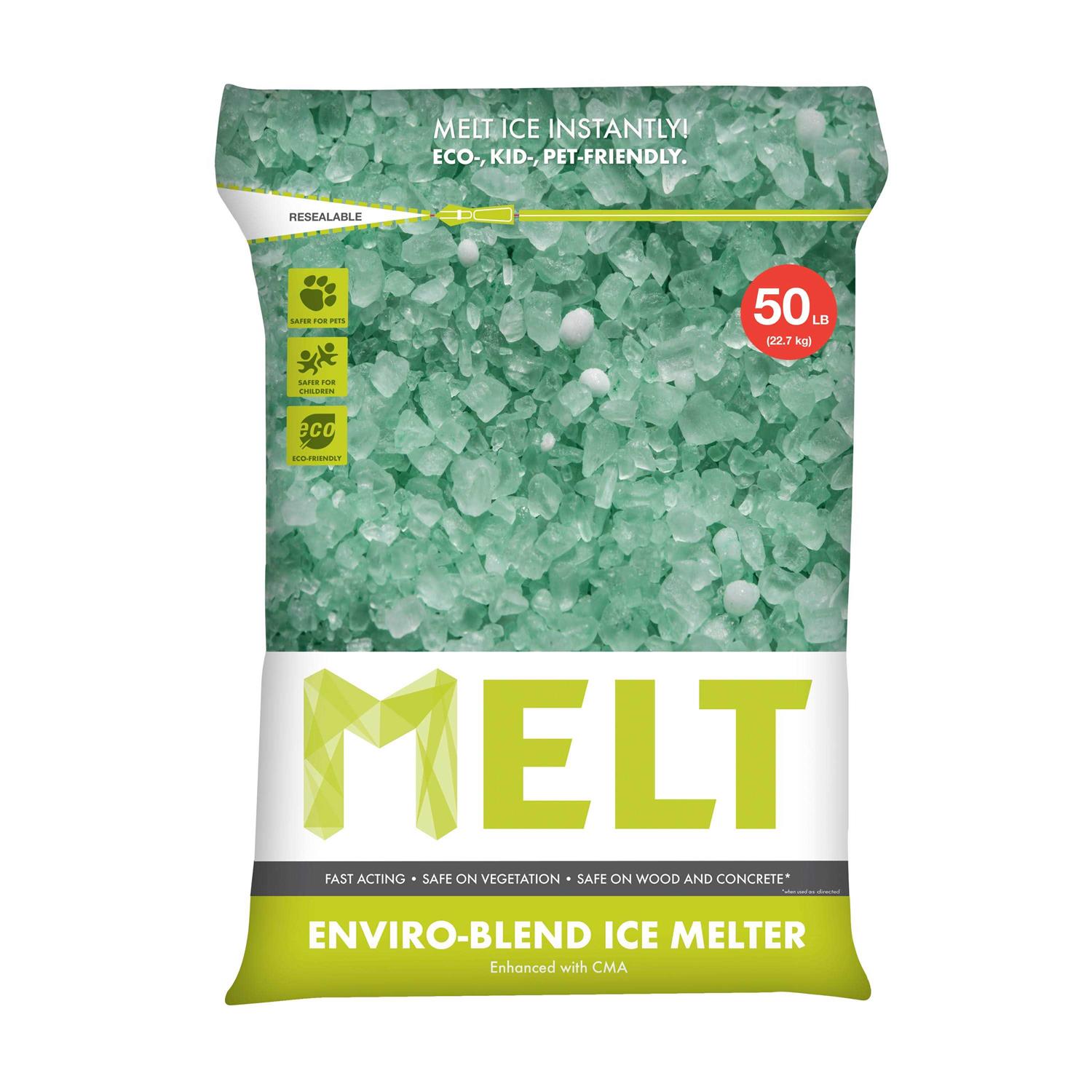 Snow Joe Melt 25-lb Bag Premium Enviro-Blend Ice Melter MELT25EB - Zenithce