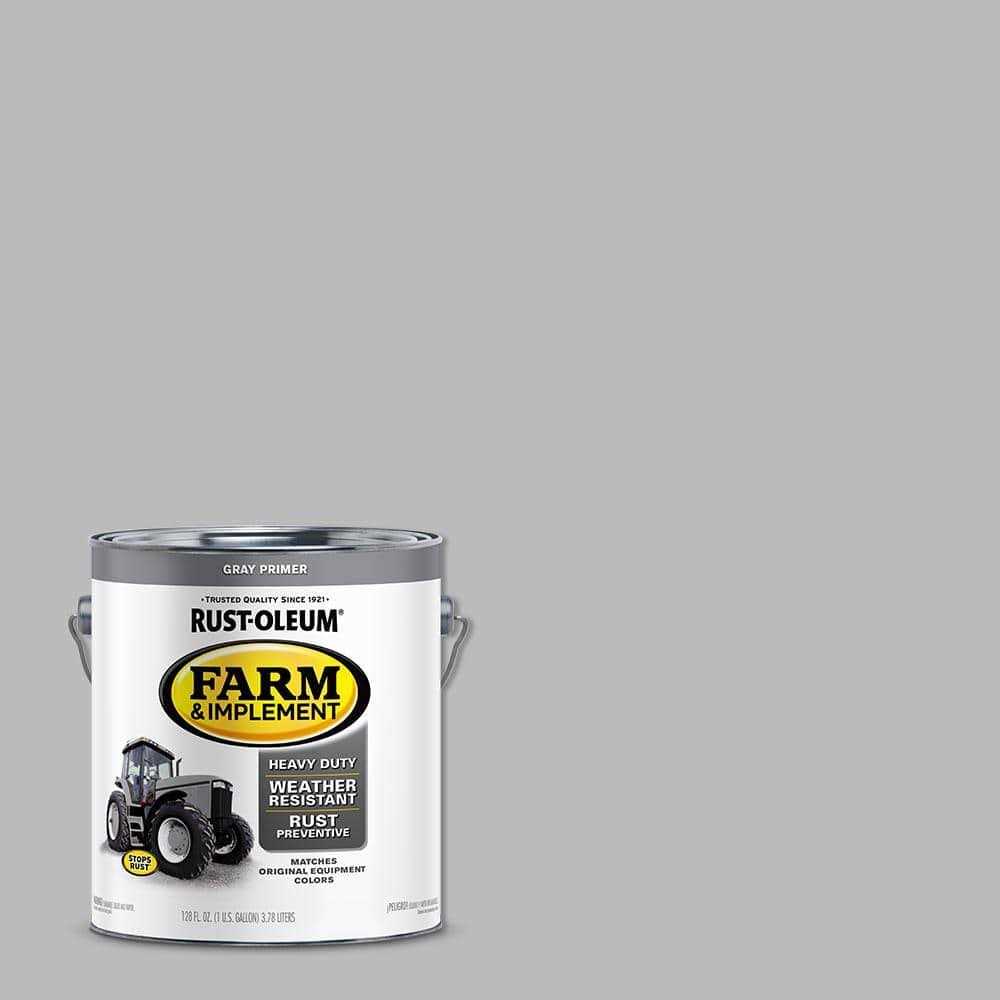 Rust-Oleum 1 gal. Farm Implement Gray Primer 280169 - Zenithce