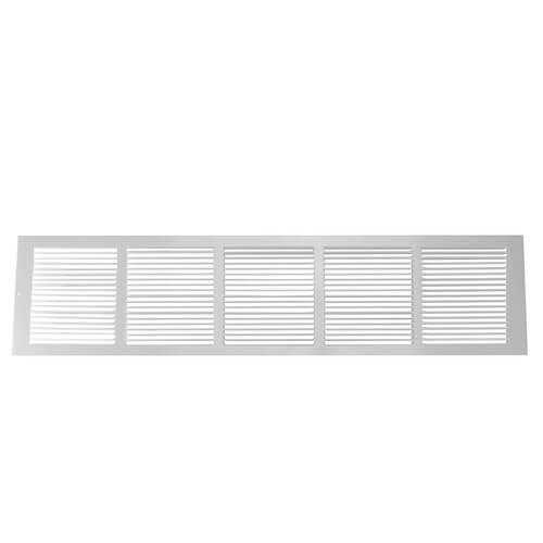 Hart Cooley 650 Series White Flat Wall Return Air Grille - Zenithce