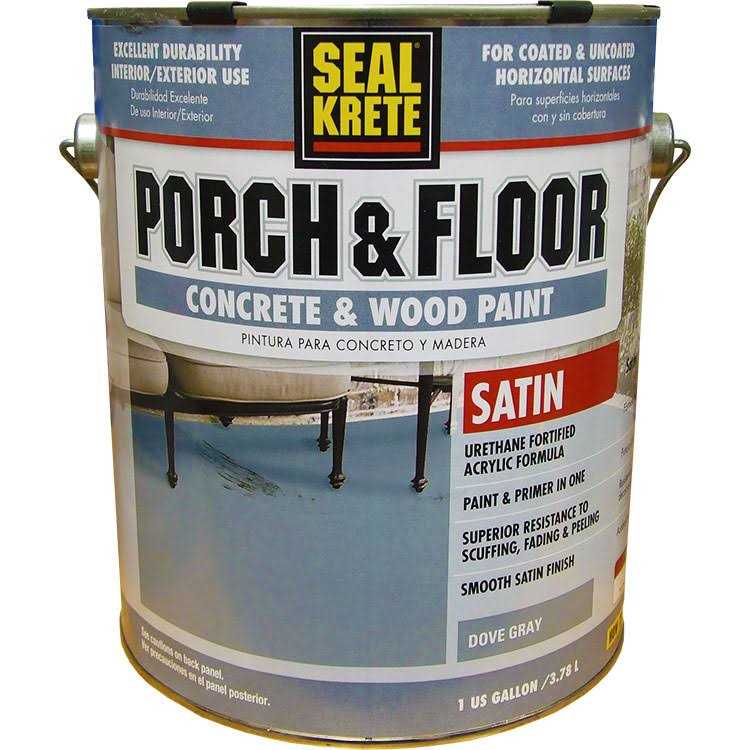 Seal-Krete Porch & Floor Concrete & Wood Satin - Zenithce